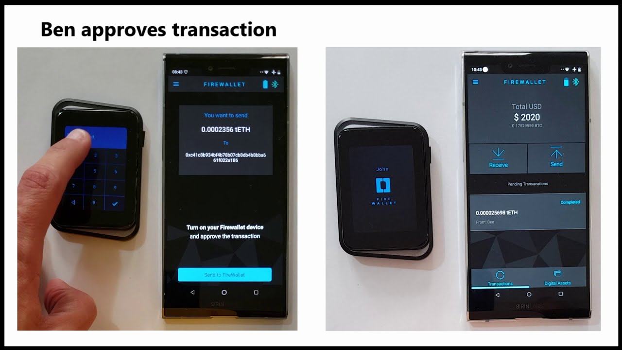 HUB Security mini HSM endpoint demo - Digital asset management