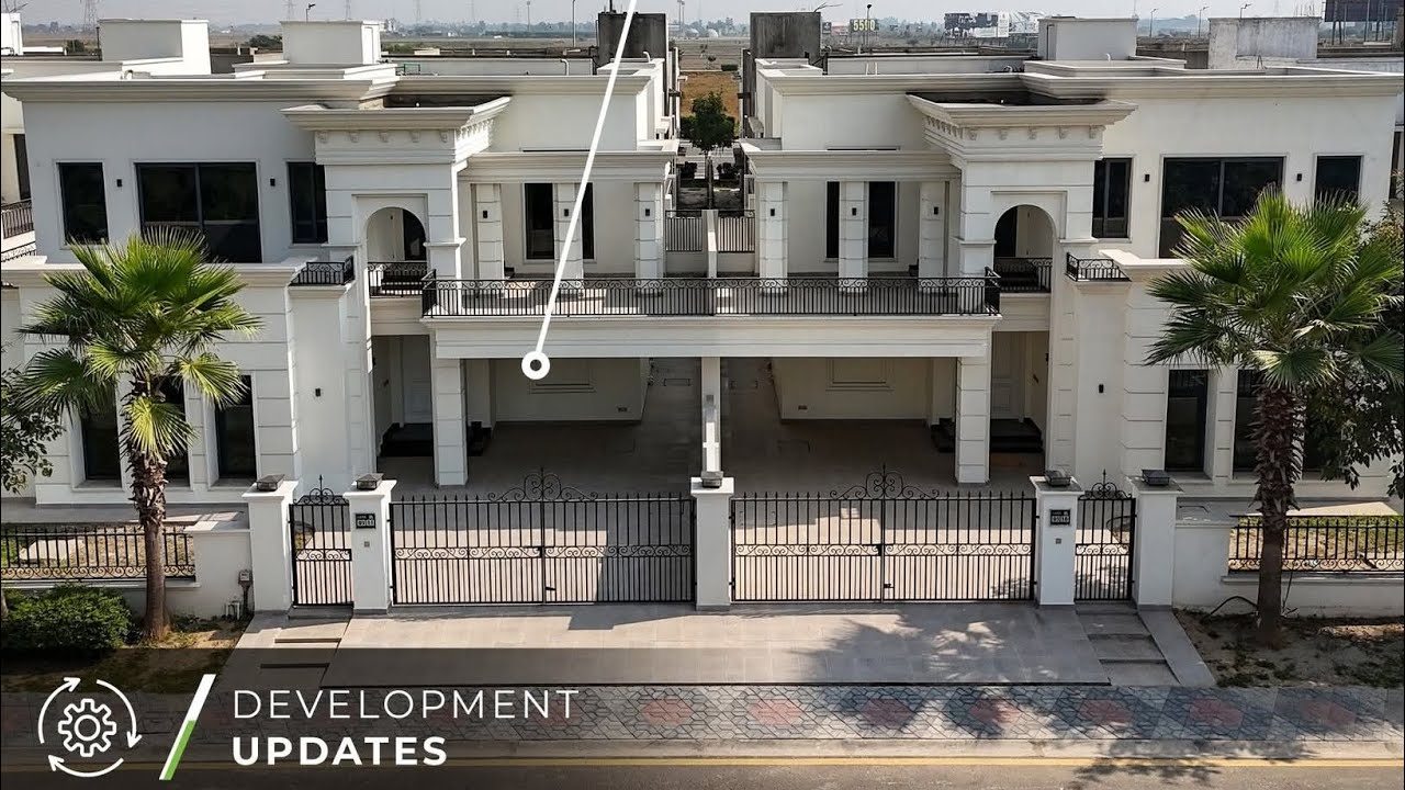 1 Kanal Vill On 2 Years Instalment | Booking with 20% | Possession on 50% | Lahore Smart City 