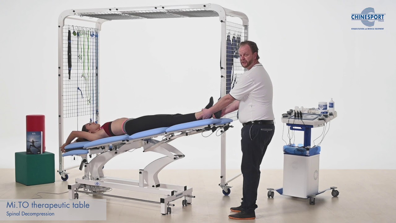 Lettino terapeutico Mi.TO - Decompressione spinale