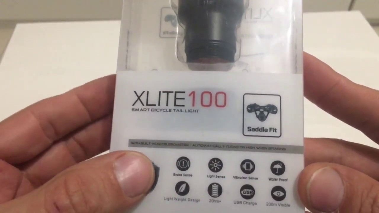 XLITE100 la luce intelligente per la bici