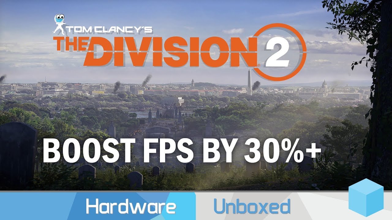 The Division 2 Optimization, Easily Gain Performance Without Downgrading Visuals