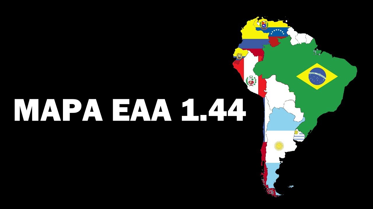 MAPA EAA  Euro Truck Simulator 2 1.44│MAPA SUDAMERICA 1.44│MAPA EAA ETS2 1.44│Mod mapa ETS2 1.44