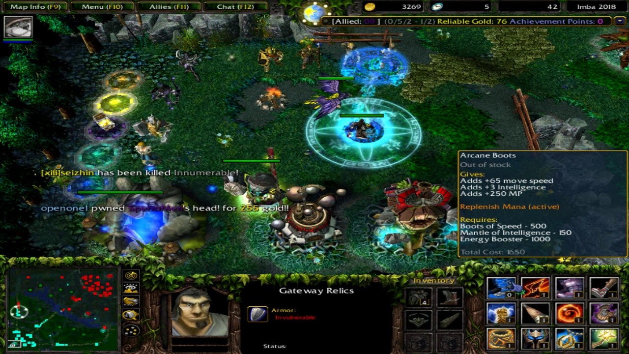 Panderan | WTF | WarCraft 3 | DotA Imba Mode | 6 Skills Mode