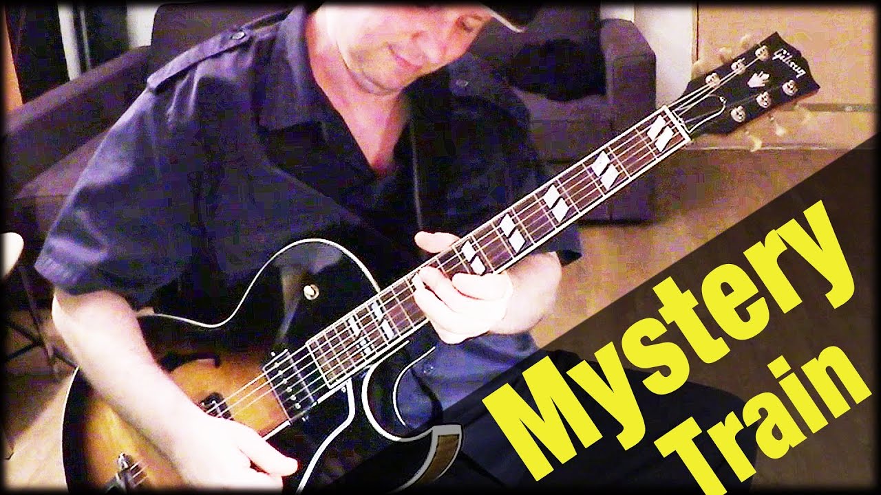 ★ MYSTERY TRAIN COVER ► Tabs/Guitar Pro - GIBSON ES-175 Bigsby P90/P94