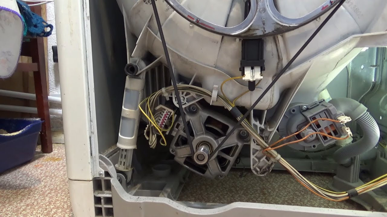 Как заменить амортизаторы в стиральной машине