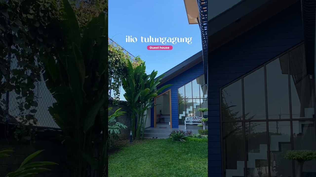 ILio Garden guest house. rekomendasi tempat menginap di Tulungagung #tulungagung #staycation #jls