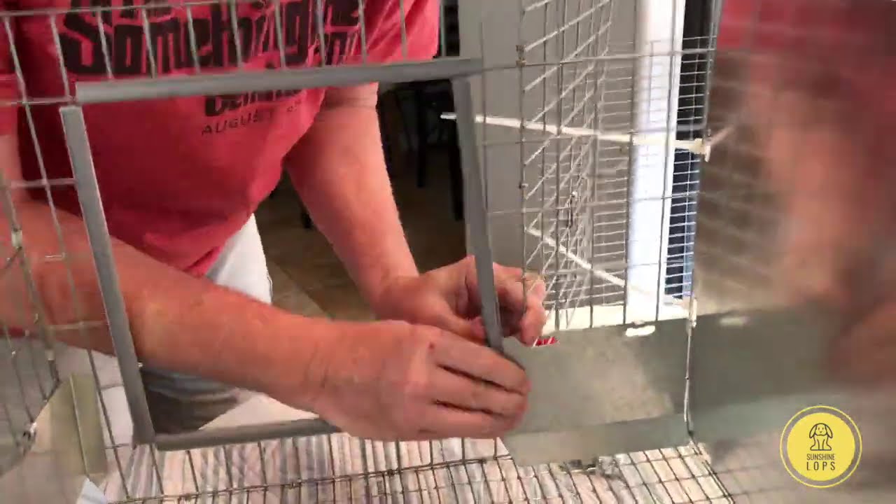 KW Cages Model 3680 Assembly by Sunshine Lops Rabbitry
