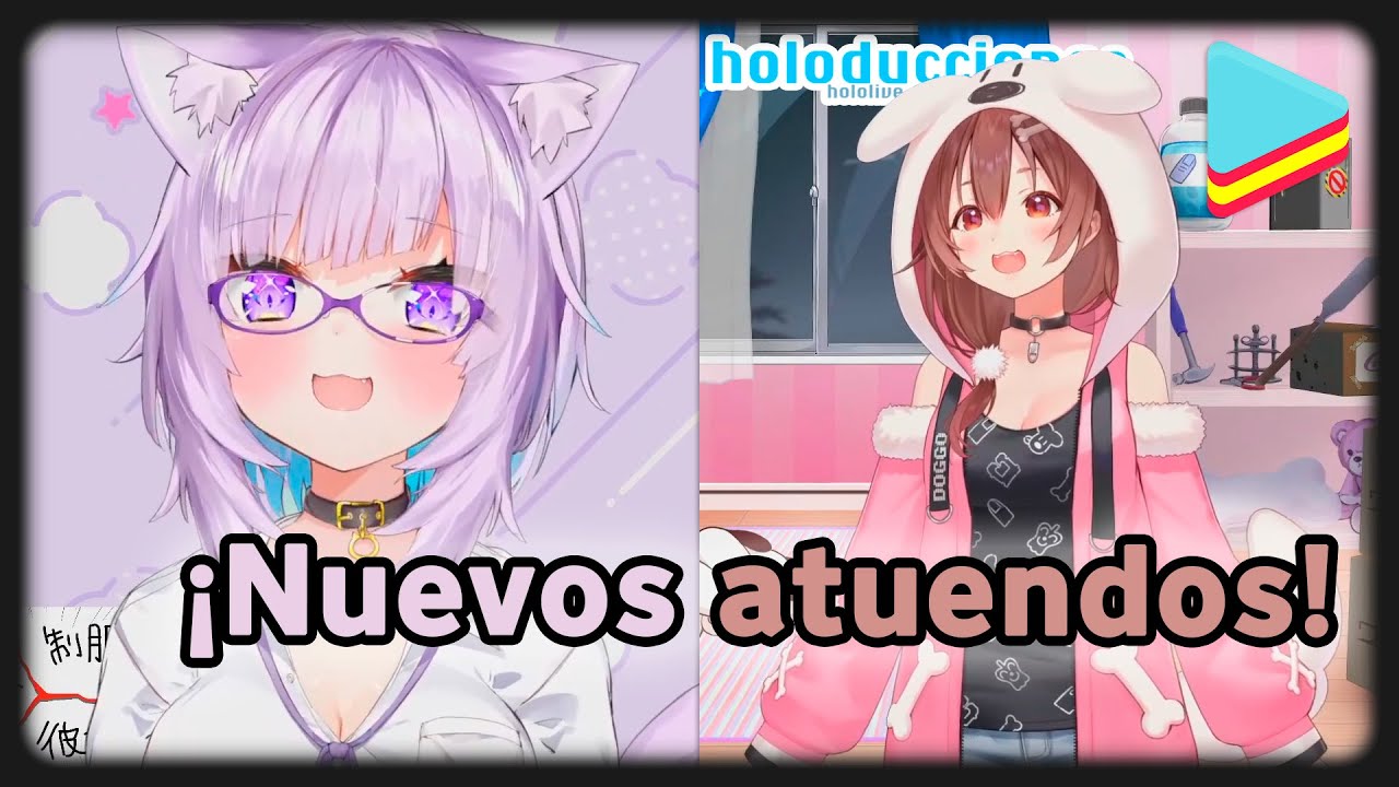 ¡Okayu y Korone muestran sus NUEVOS modelos! | Hololive en español