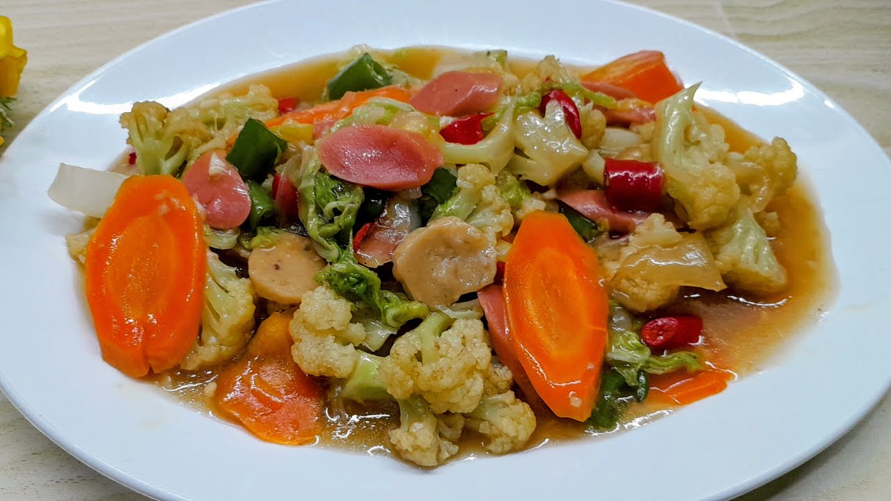 RESEP CAP CAY GORENG KUAH KENTAL||BIKINNYA MUDAH RASANYA SUPER ENAK
