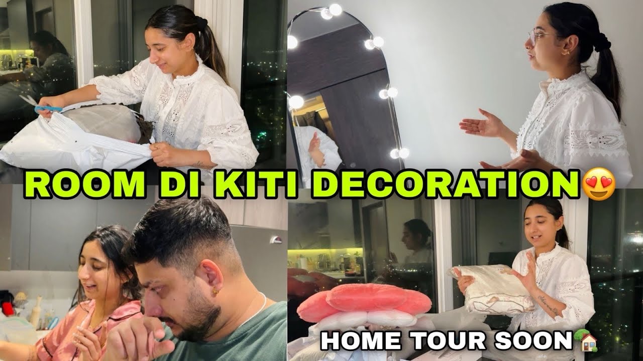 Room D Kiti Decoration 😍| HOME TOUR SOON🏡| Angel’s SHIVAM vlogs