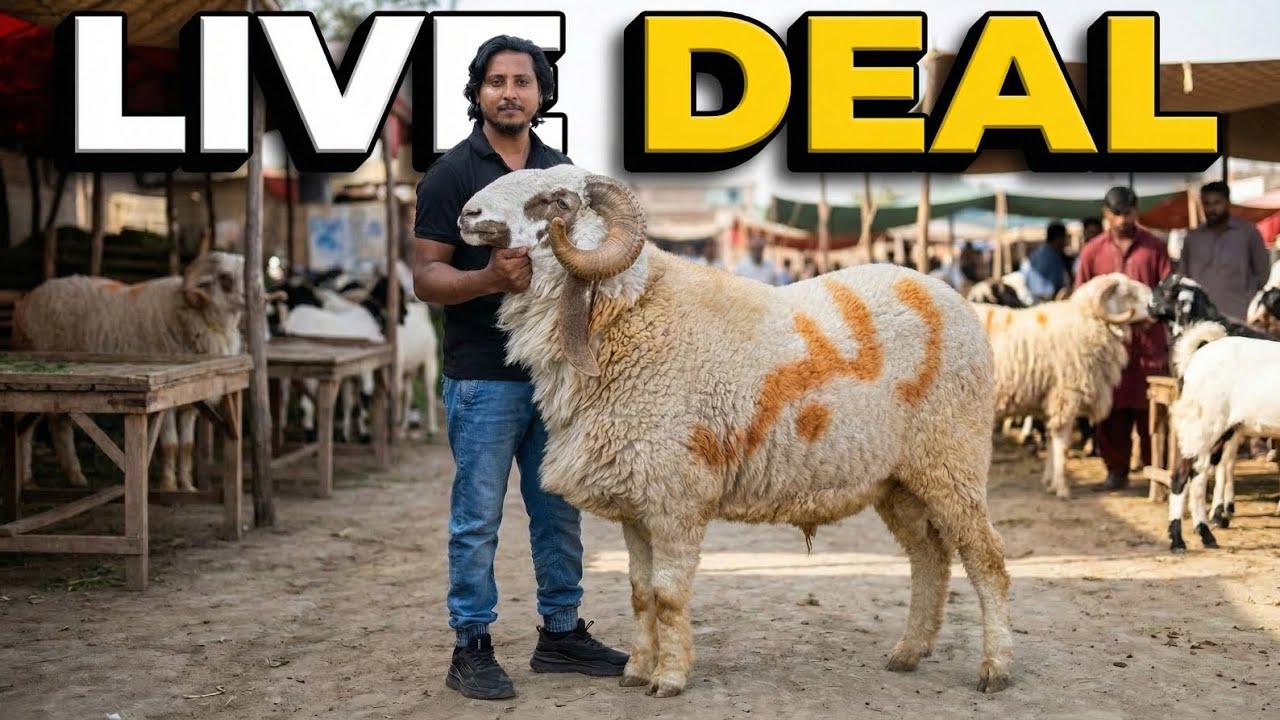 Live Deal | Desi Bakre | Shahpur Kanjra | Multani Chatre | Mazhar Biba official 
