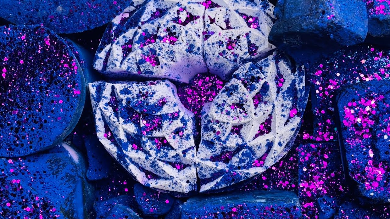 🎉🍰🧁Happy Birthday Octavia V🎉🍰🧁Fresh Dyed Purple Blocks & Reformed Gym chalk