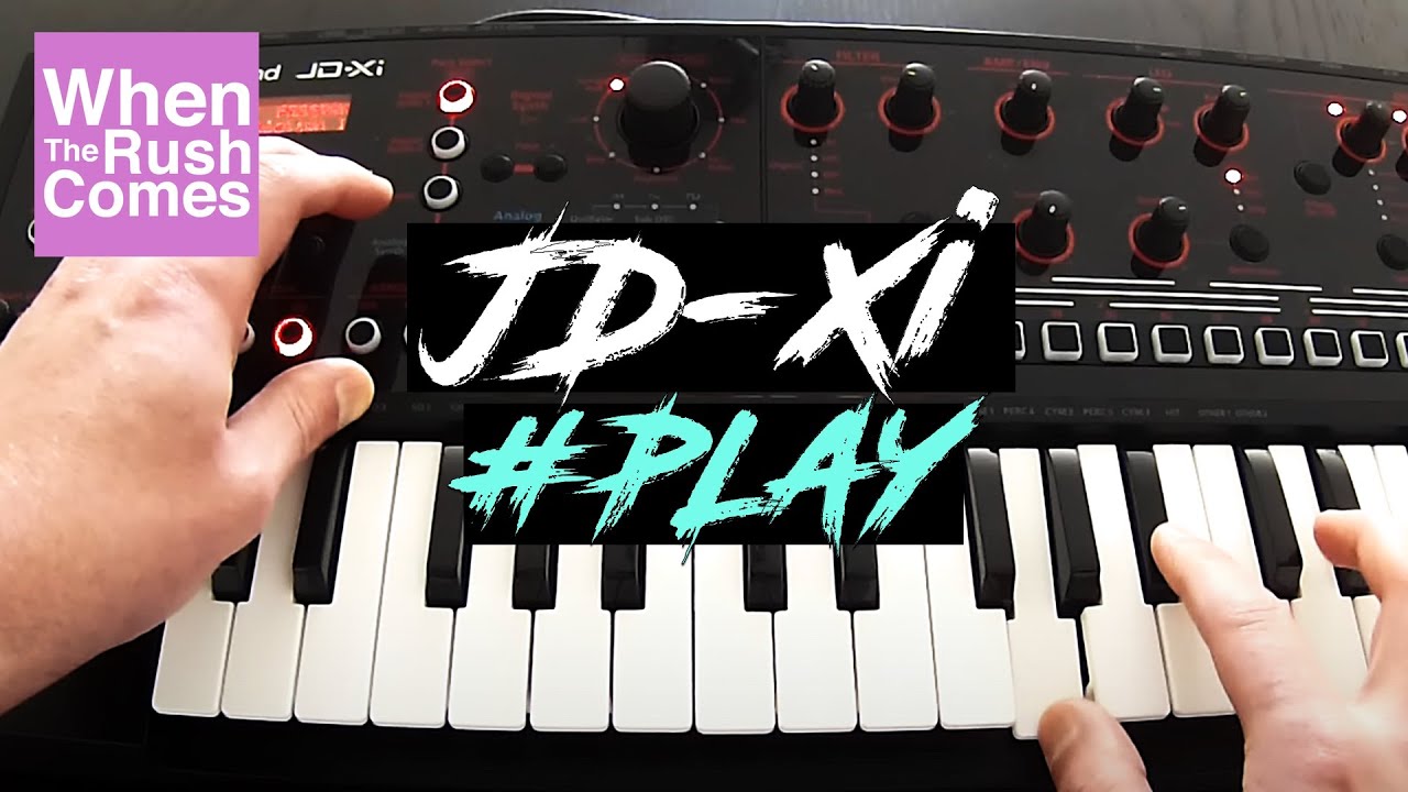 Roland JD-Xi synthesizer  | Play Part 1