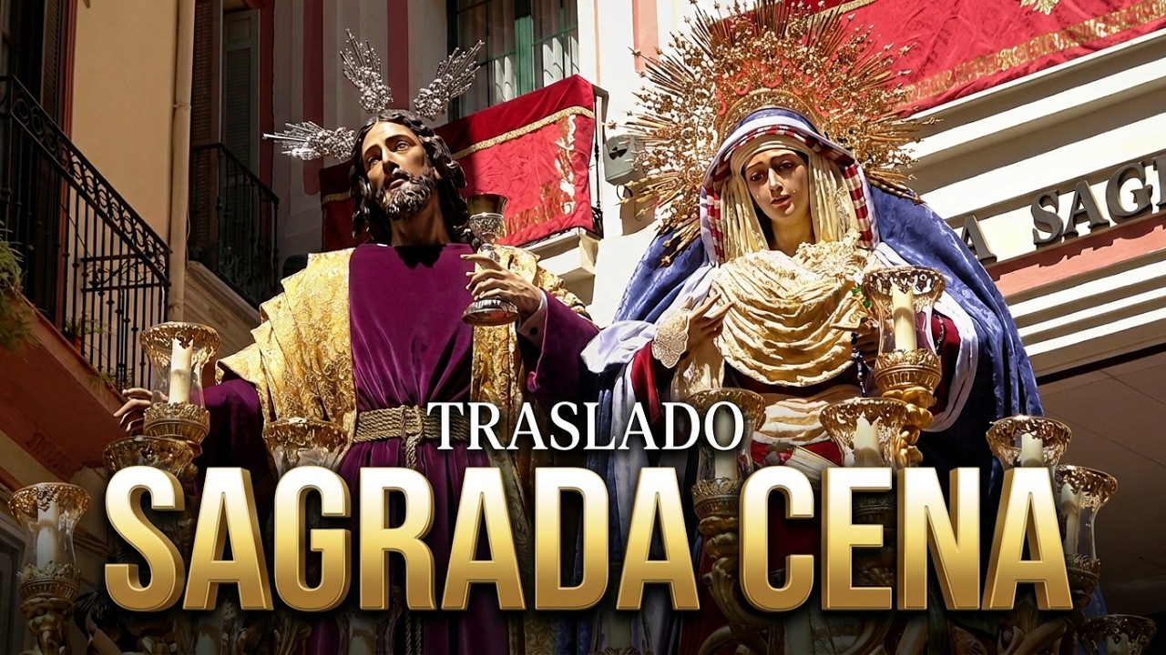 ▶️  SAGRADA CENA✝️ SEMANA SANTA MÁLAGA 2024✝️ [4K-HDR]