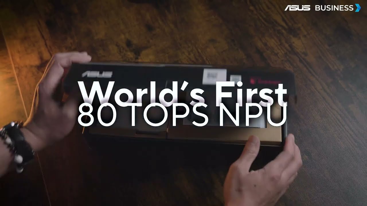 ASUS Ascent QN10 | World's First 80 TOP NPU Agent Computer