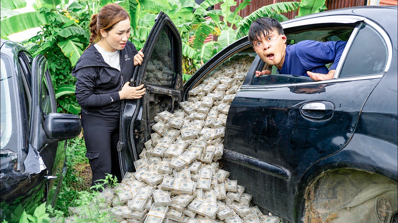 We Found Millions Inside an Abandoned Luxury Car by the Roadside | What Happens Next?