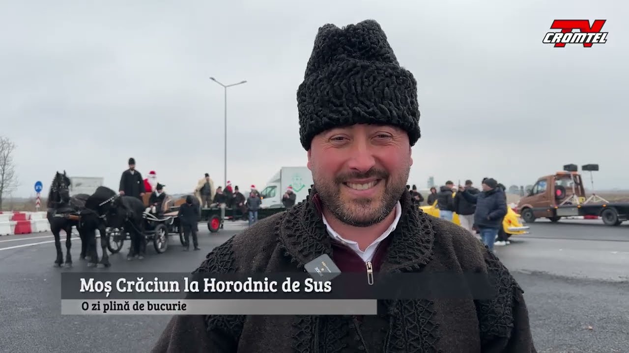 Vine, vine Moș Crăciun la Horodnic de Sus