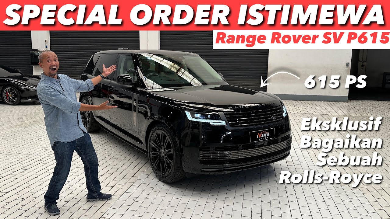 KETIKA RANGE ROVER DIBUAT SETARA ROLLS-ROYCE, HASILNYA WOW