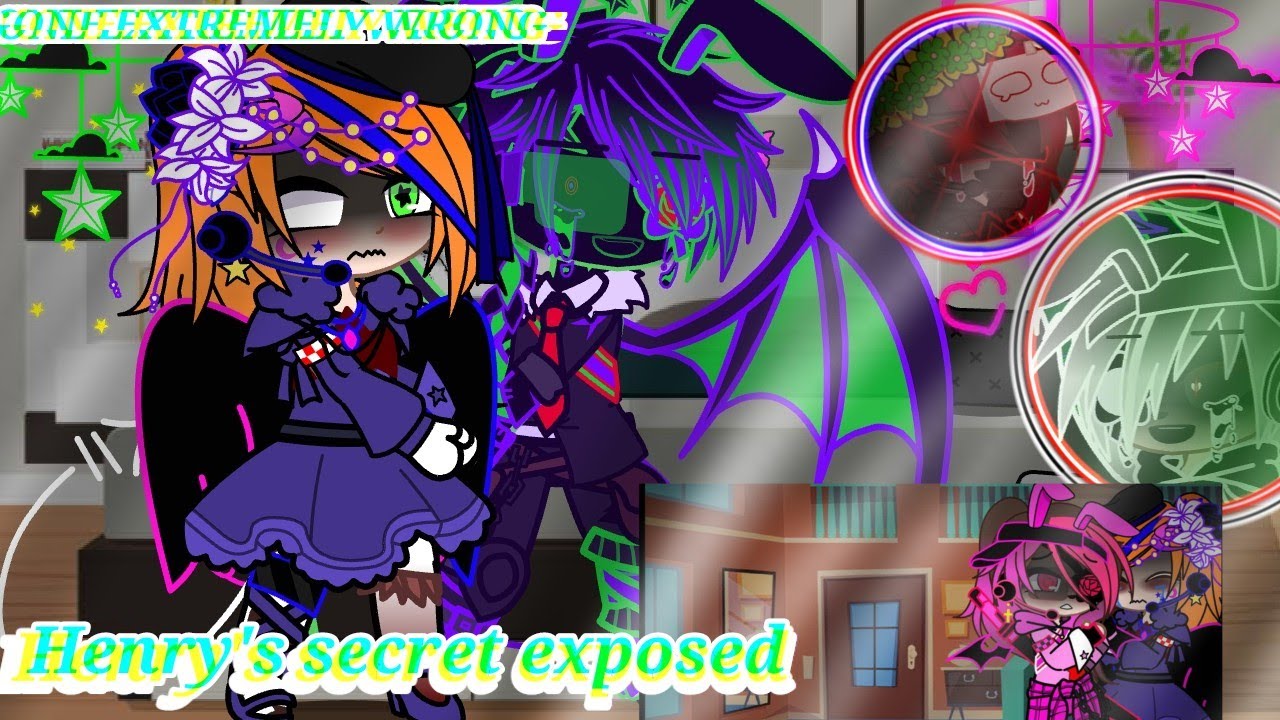Henry's secret exposed//GONE EXTREMELY WRONG//FNAF//Afton family