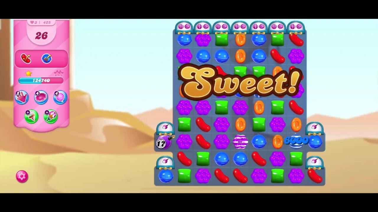 Candy Crush Saga | Level 425 | AWESOME! PASSED ON FIRST TRY! | 296160 🦄