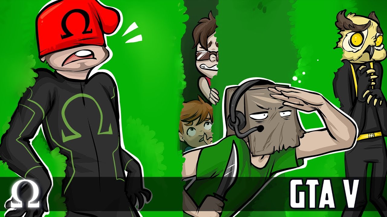 ONE KILLER MAZE, HALLOWEEN HUNT! (NEW CUSTOM MODE) | GTA V FUNNY MOMENTS Ft. Friends