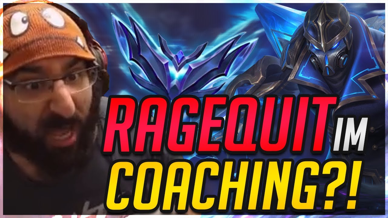 RAGEQUIT im COACHING?! MENTALLY STUCK KASSA OTP! Dia Midlane Coaching [League of Legends Deutsch]