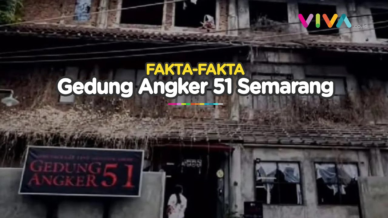 Mengintip Gedung Angker 51 yang Disulap Jadi Rumah Hantu