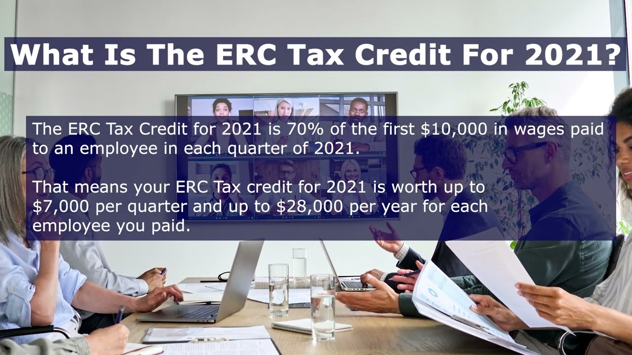 What Is The ERC Tax Credit For 2021?