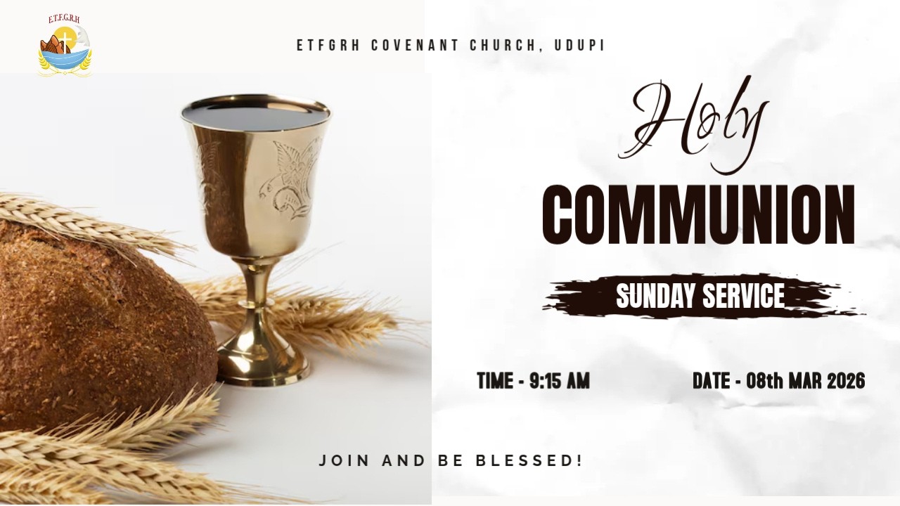 Live | Communion Sunday Service | 08-03-2026