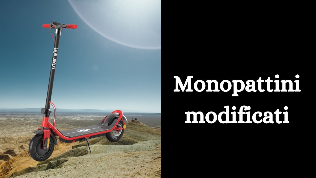 Aumenta l'autonomia del monopattino Aggiungi una batteria secondaria.