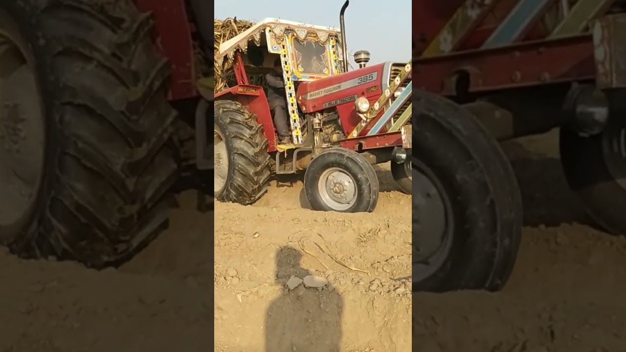 MF 385 power #tractor #fail