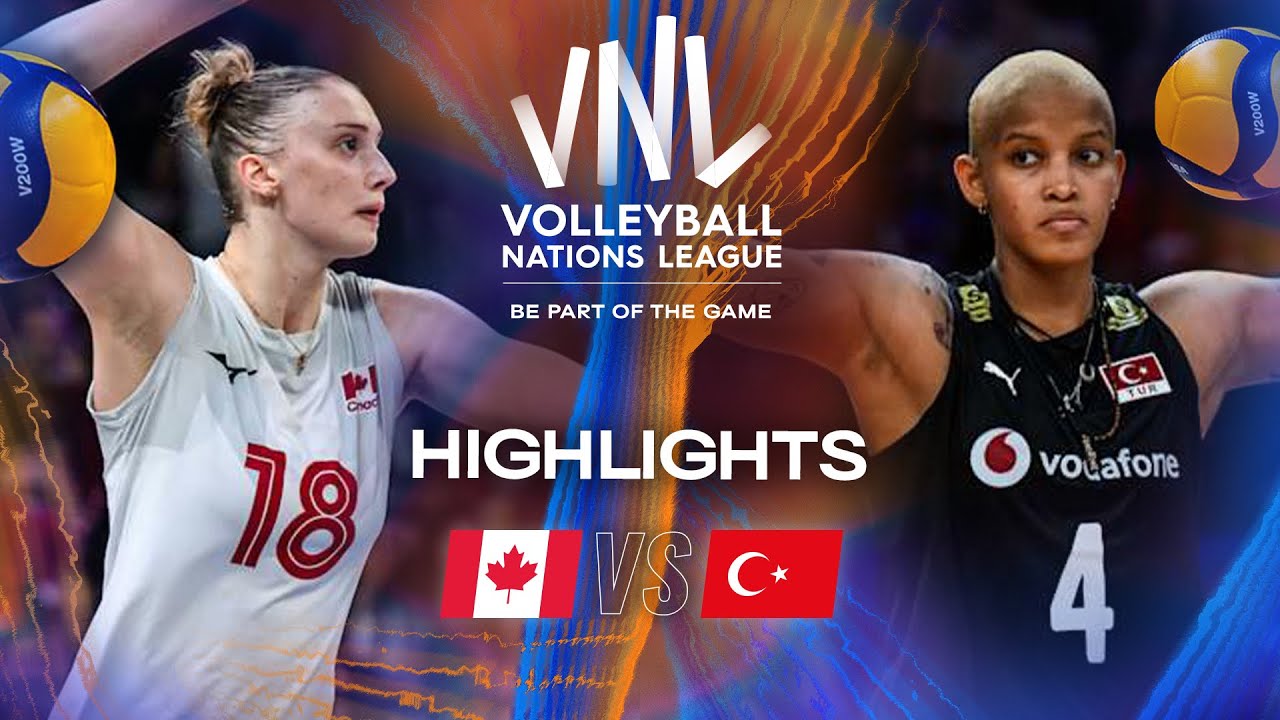 Canada 🇨🇦 vs. T&uuml;rkiye 🇹🇷 - Highlights | Week 2 | Women's VNL 2025