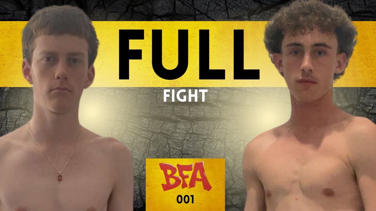 BFA 001 - Lucas Mann Vs Lincoln Pearce - FULL CHAMPIONSHIP FIGHT
