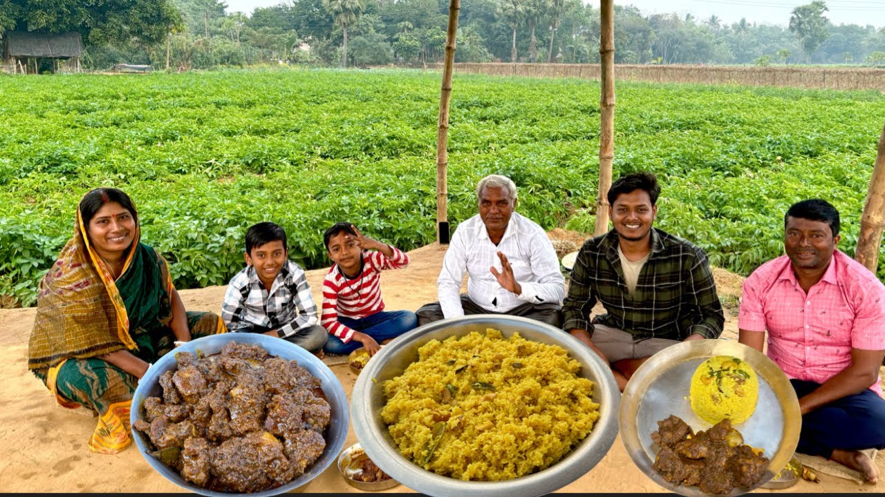 এইভাবে বাসন্তী পোলাওয়ের সঙ্গে মাটন কষা একবার খেলে আজীবন ভুলবেন না।