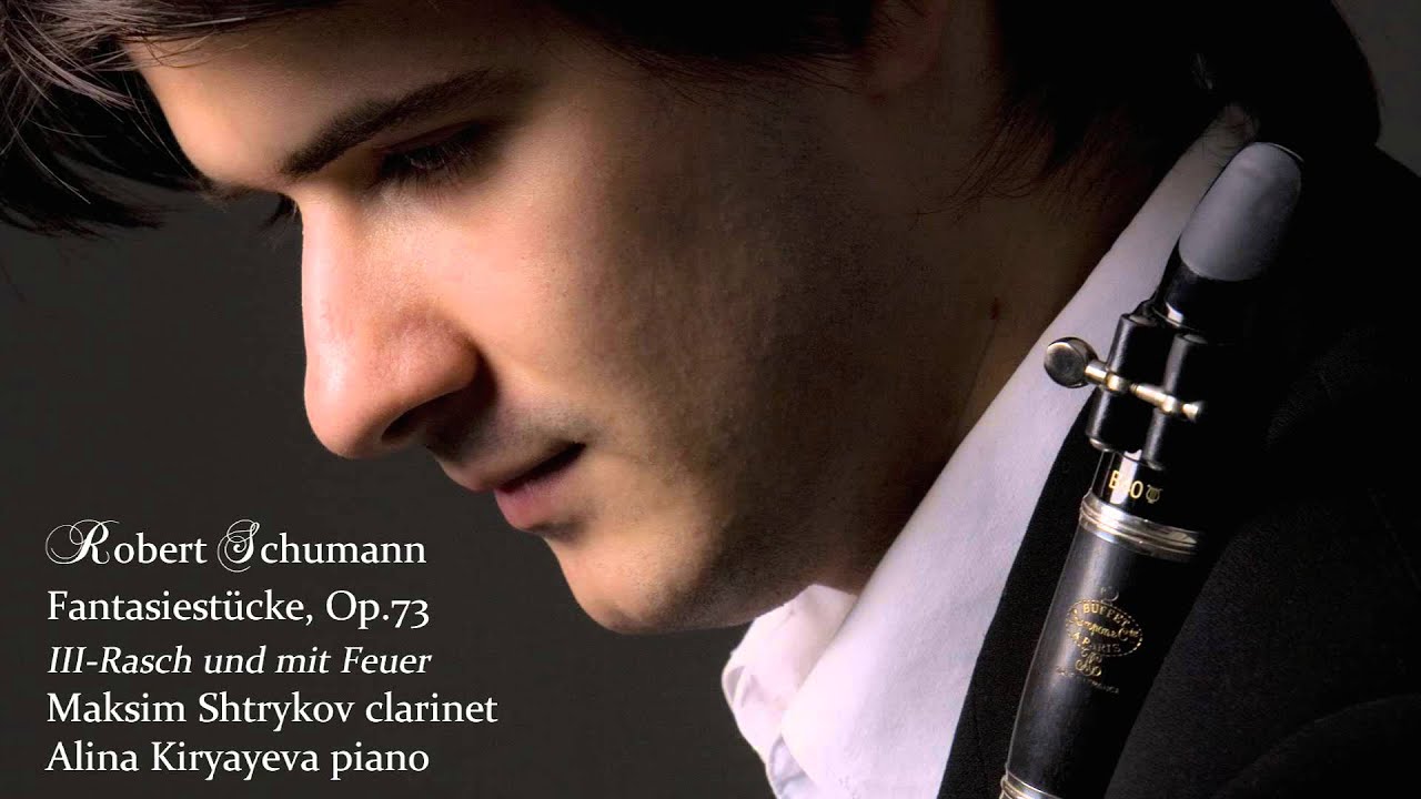 Schumann Fantasiestucke Op.73: No.3 Rasch und mit Feuer Maksim Shtrykov & Alina Kiryayeva