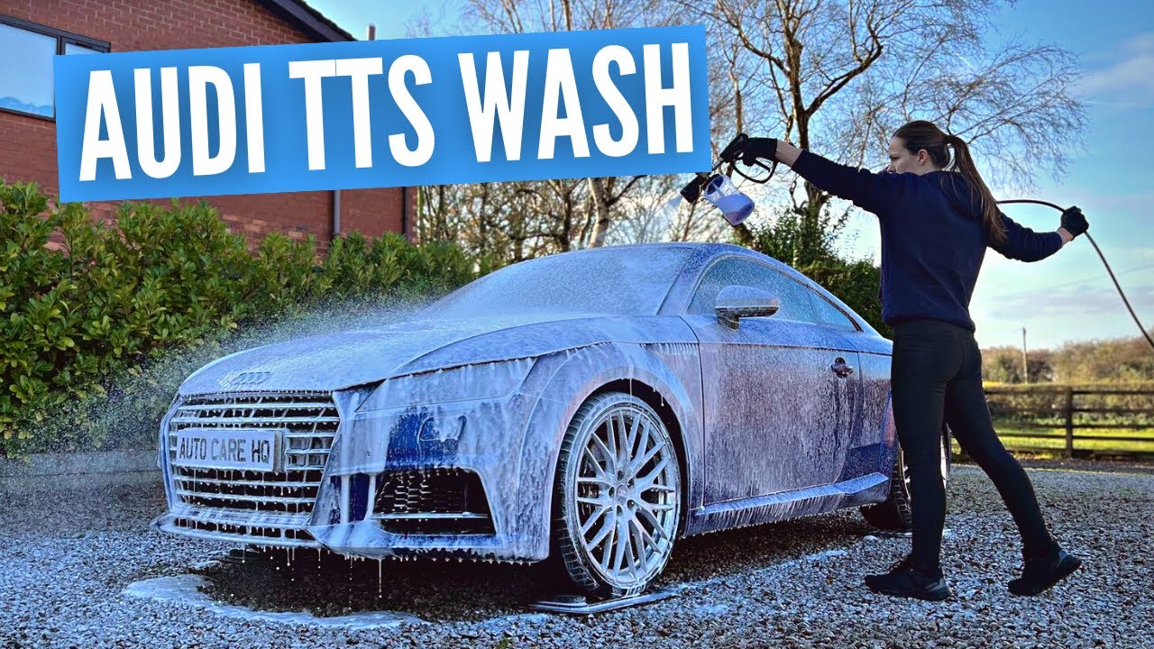 Грязная мойка Audi TTS | Чистка кузова и салона