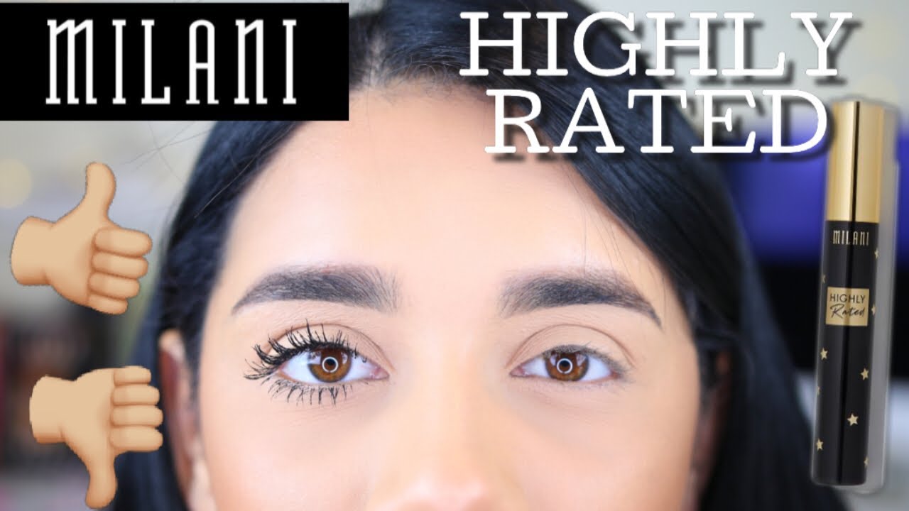 IS IT WORTH IT ??? Milani Highly Rated Mascara Review ||| ashleyrcoello