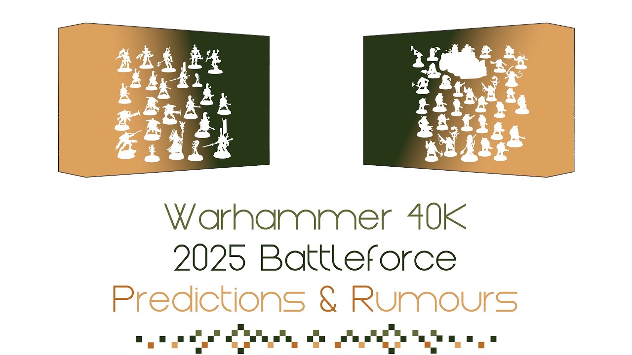 Warhammer 40K Battleforce 2025 / Прогнозы и слухи о рождественской коробке!