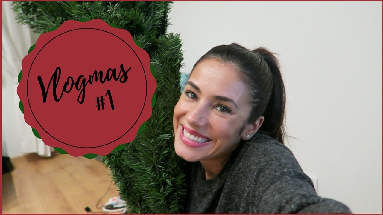 VLOGMAS DIA 1 | Dia de Edição e Decorar a Arvore!