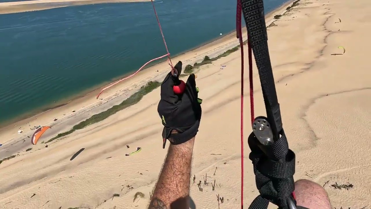 Dune du pilat 2024 premier vol et premier montage de mon fiston