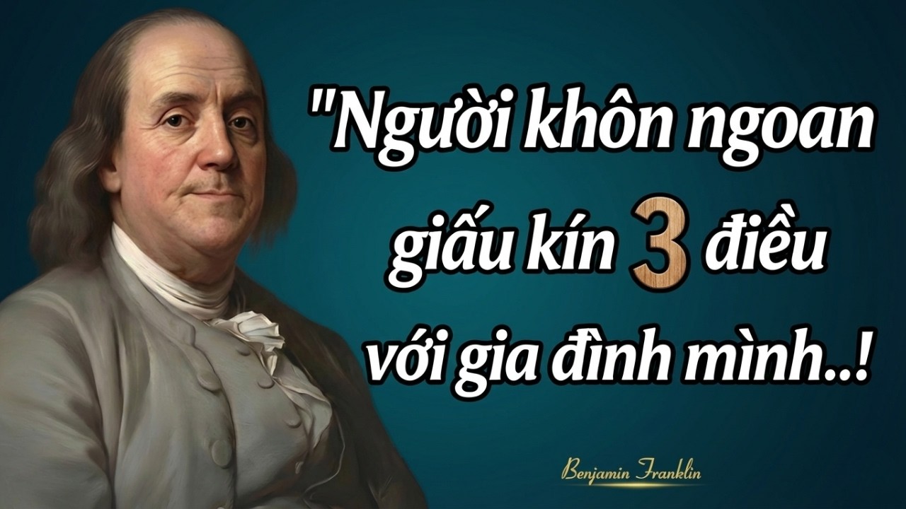 Những Câu Nói Hay Nhất Của Benjamin Franklin