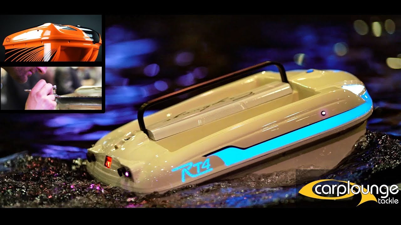 Carplounge RT4 custom Designs - Live Airbrush at CarpZwolle 2018! new illuminated baitboat Desings!