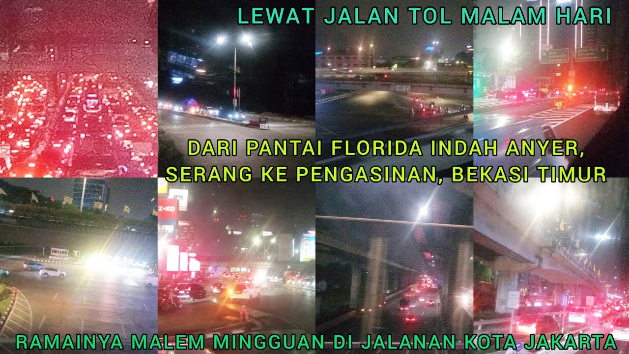 Dari Pantai Florida Indah Anyer Serang Ke Pengasinan Rawalumbu Bekasi Kota 