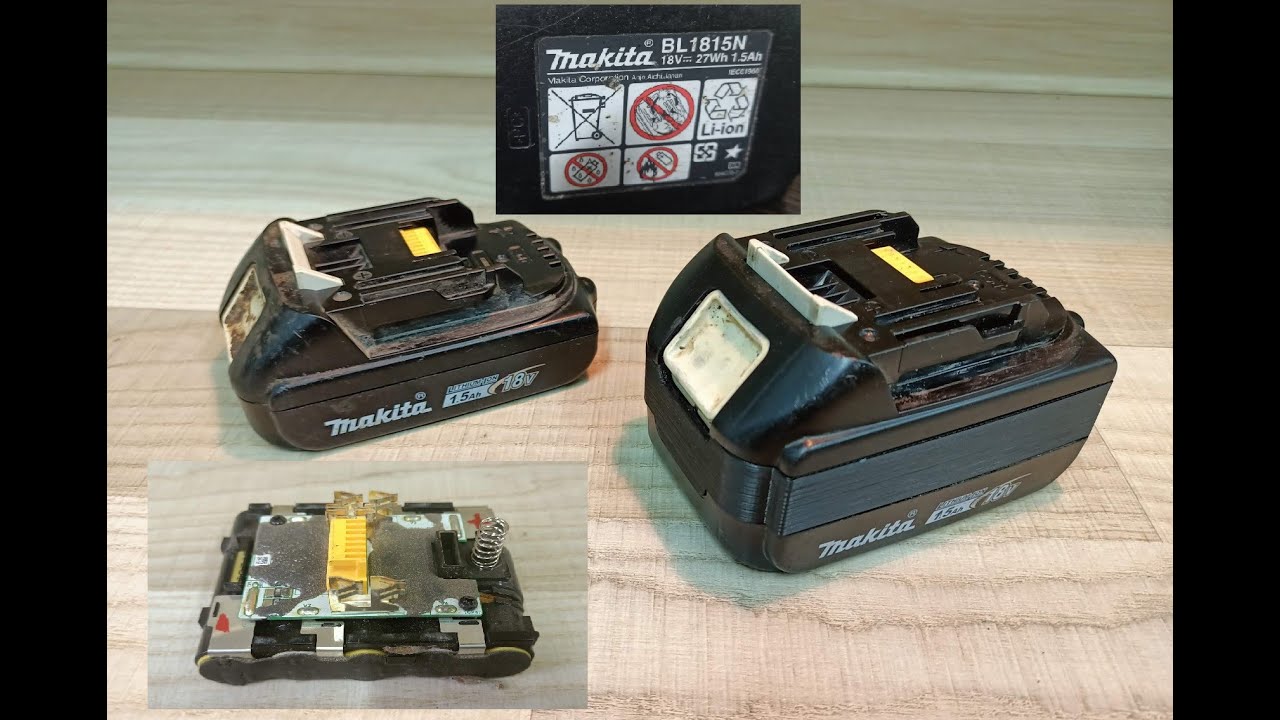 Regeneracja i Powiększenie Baterii Makita 18V BL1518N - Część 1 #Makita #DIY #18650 #Repacking