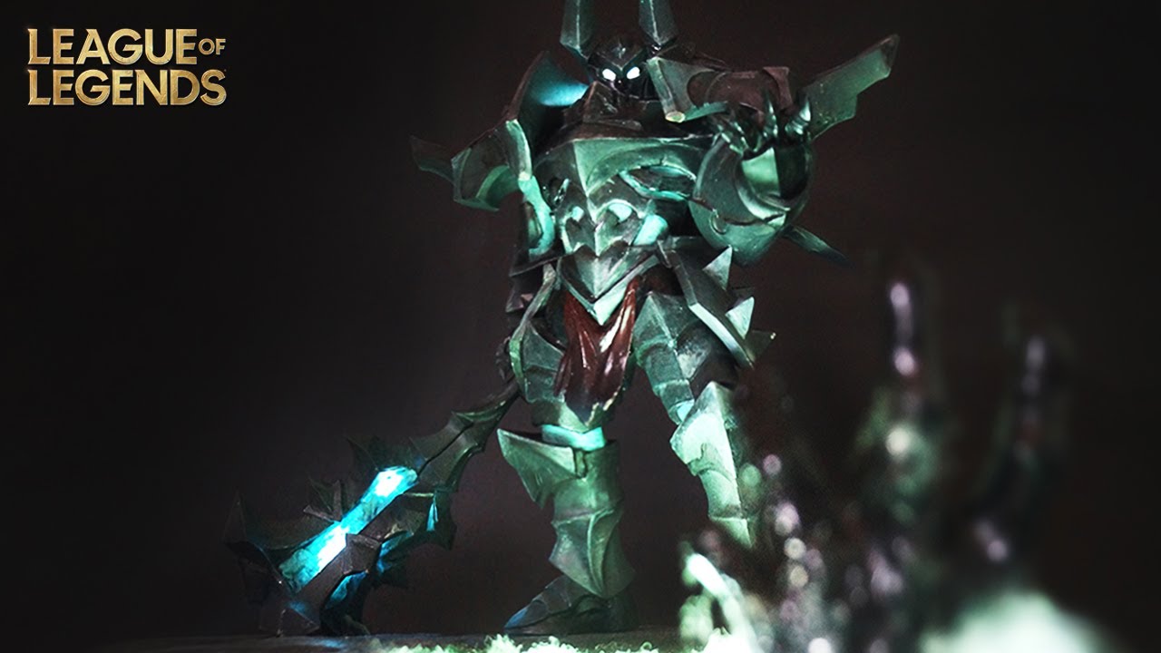 모데카이저 만들기 / Making Mordekaiser Statue - League of Legends