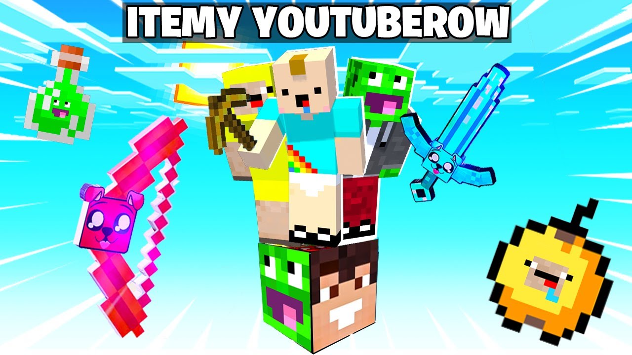 MINECRAFT ale TYLKO NA JEDNYM BLOKU YOUTUBERÓW!