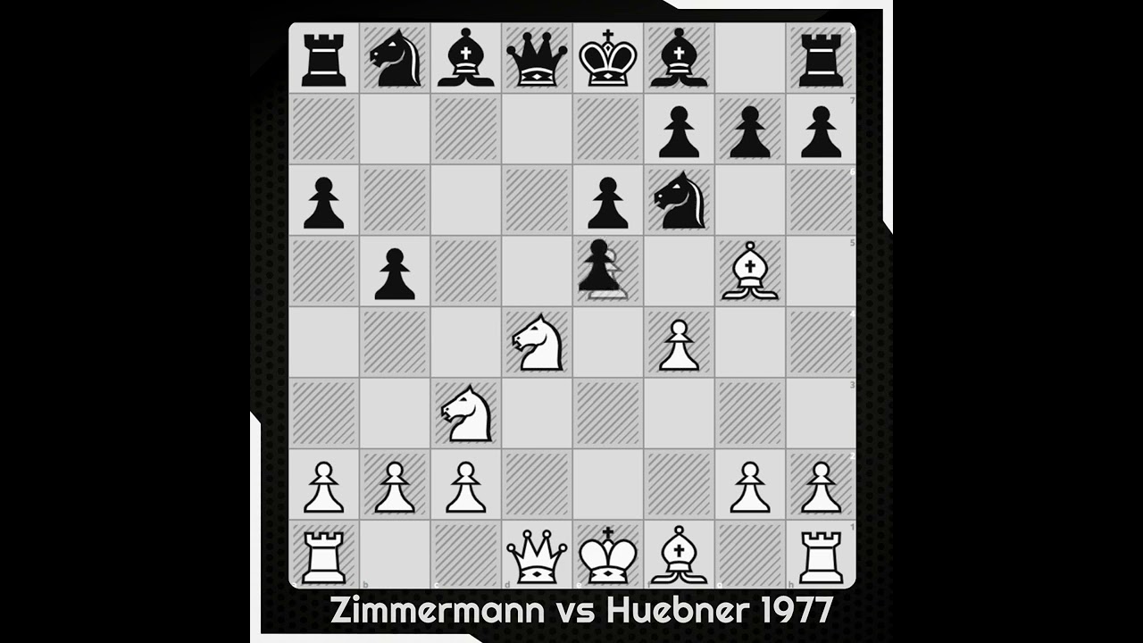 Game of the Day! Zimmermann vs Huebner  1977