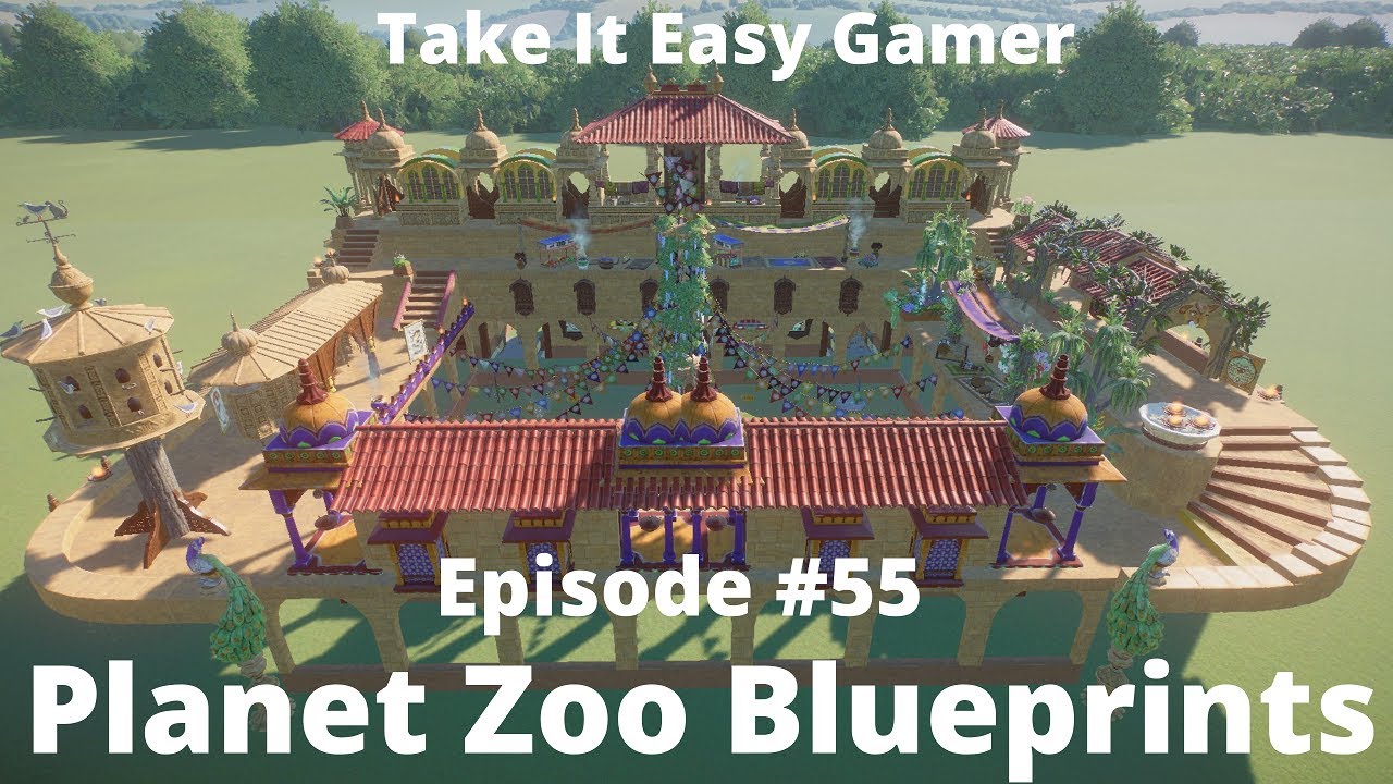 Planet Zoo Blueprints  -  Steam Workshop Blueprints  Great Build Ideas #55