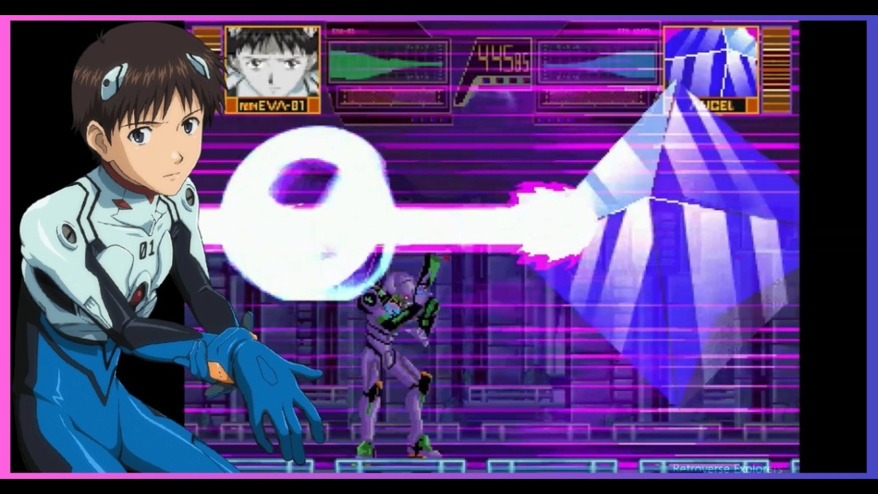 Neon Genesis Evangelion - EVA-01 VS Sixth Angel