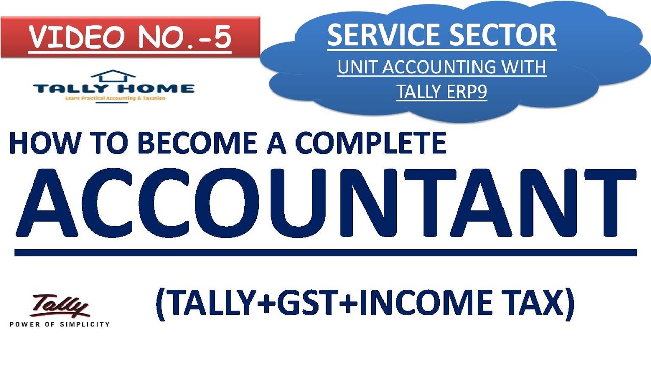 VIDEO 5 | ACCOUNTING INVOICE ENTRY IN TALLY ERP9 | SERVICE SECTOR ACCOUNTING IN TALLY ERP9